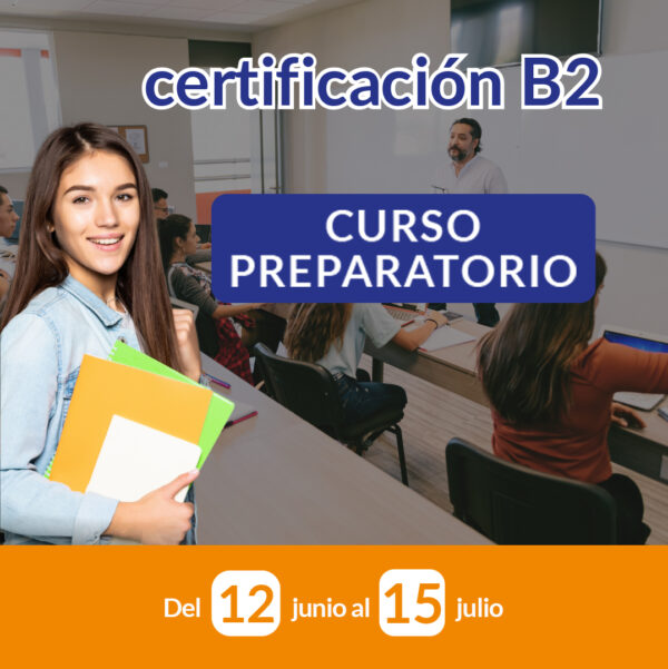 Paquete curso preparatorio + examen de certificación B2 First de Cambridge